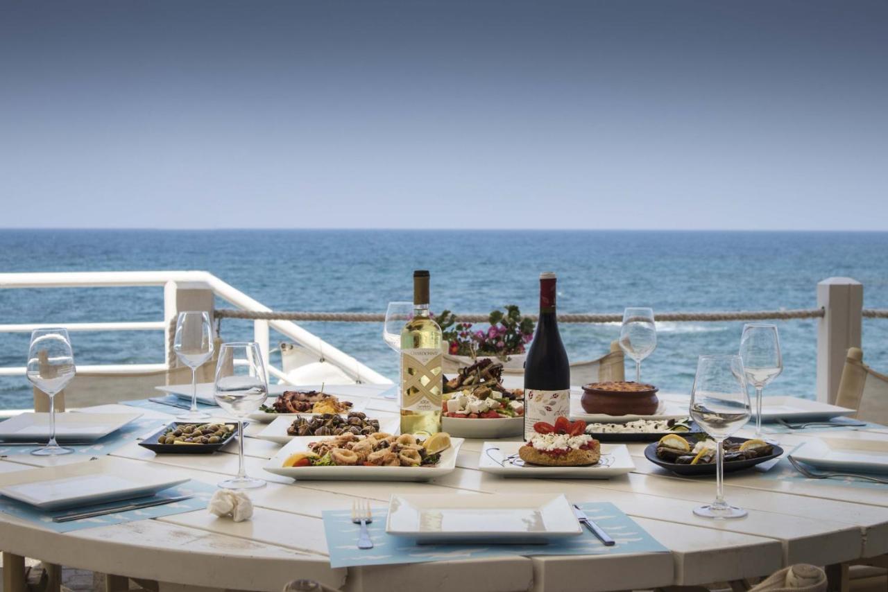 Glaros Beach Hotel Khersónisos Eksteriør bilde