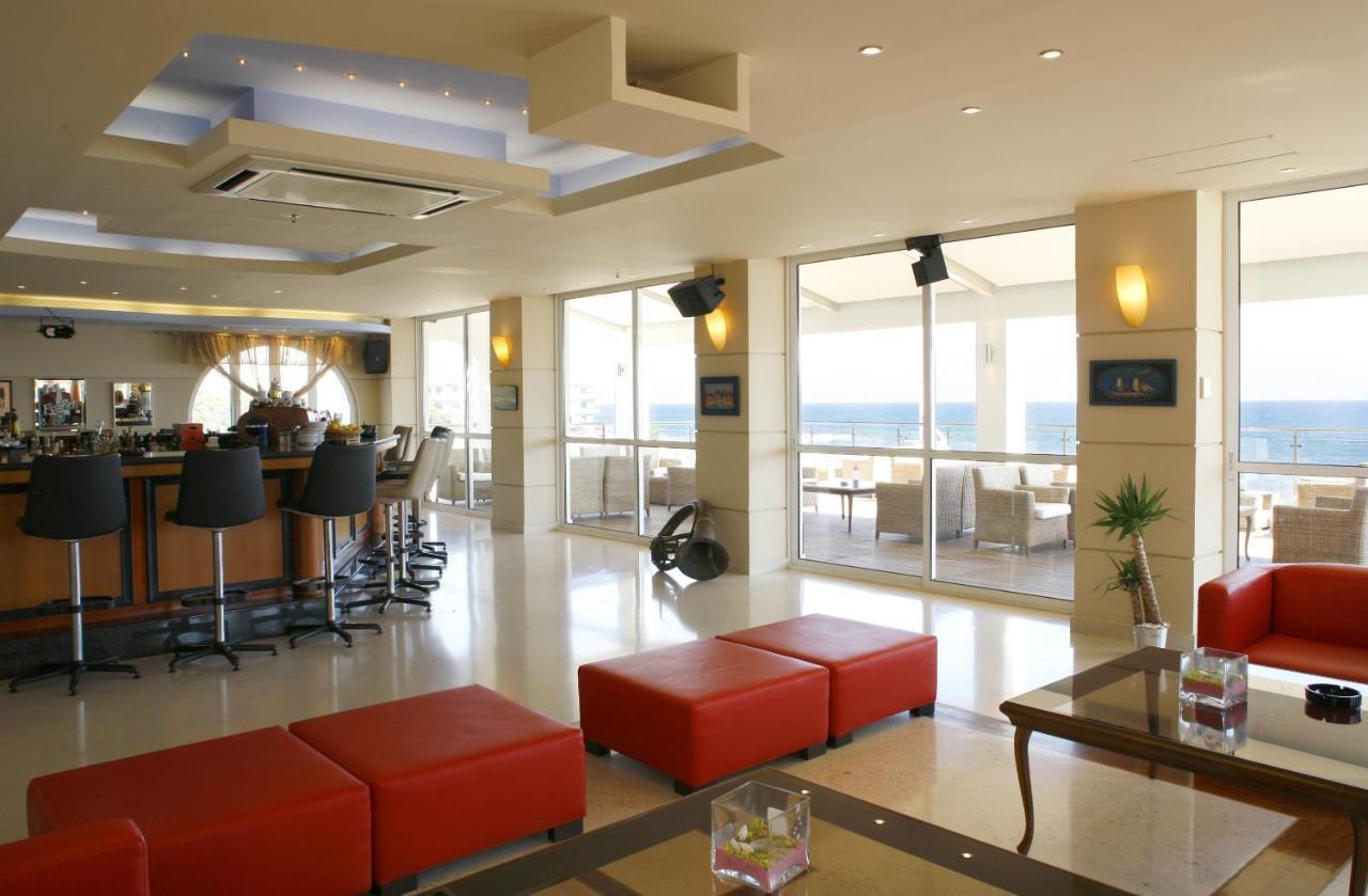 Glaros Beach Hotel Khersónisos Eksteriør bilde