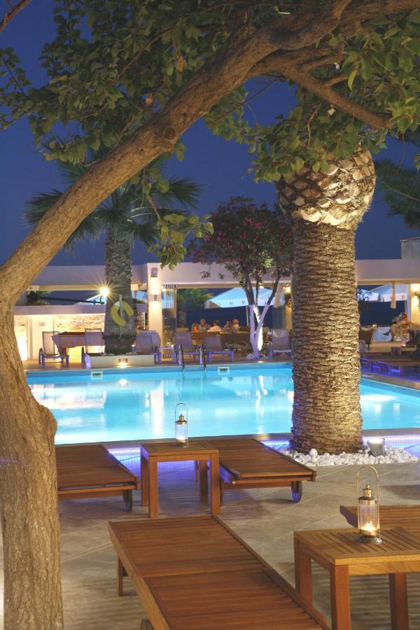 Glaros Beach Hotel Khersónisos Eksteriør bilde
