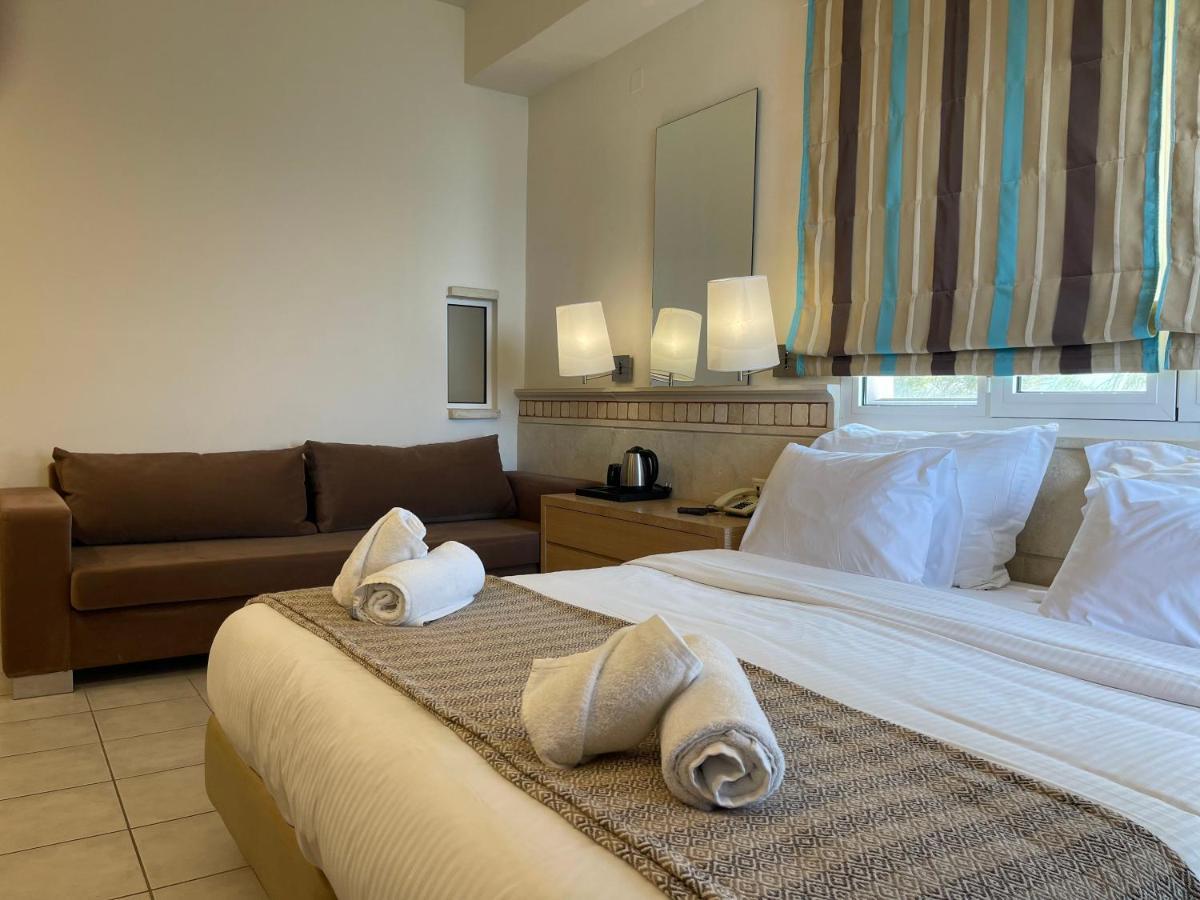 Glaros Beach Hotel Khersónisos Eksteriør bilde