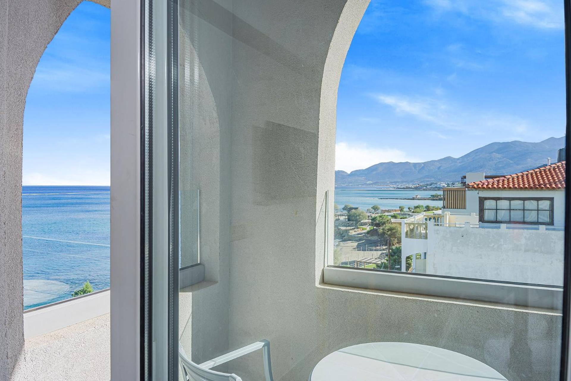 Glaros Beach Hotel Khersónisos Eksteriør bilde