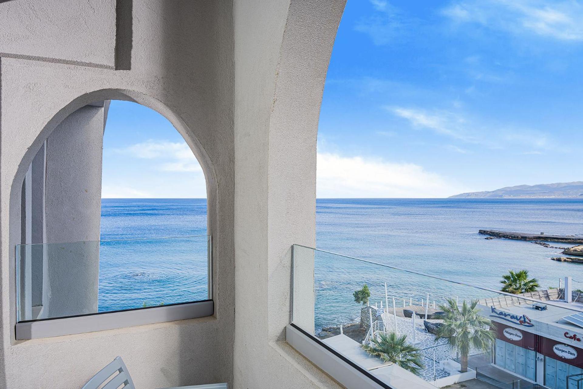 Glaros Beach Hotel Khersónisos Eksteriør bilde