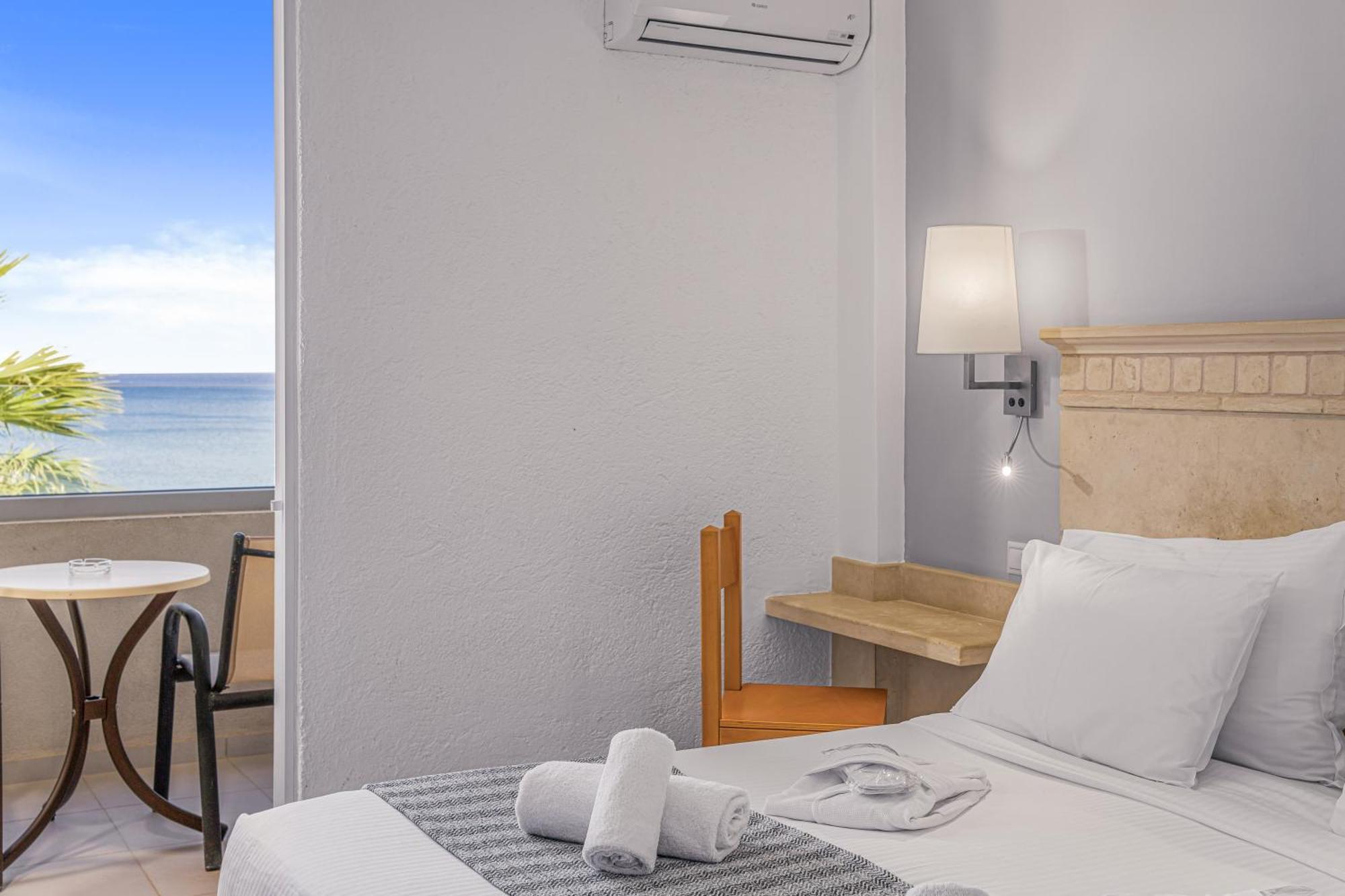 Glaros Beach Hotel Khersónisos Eksteriør bilde