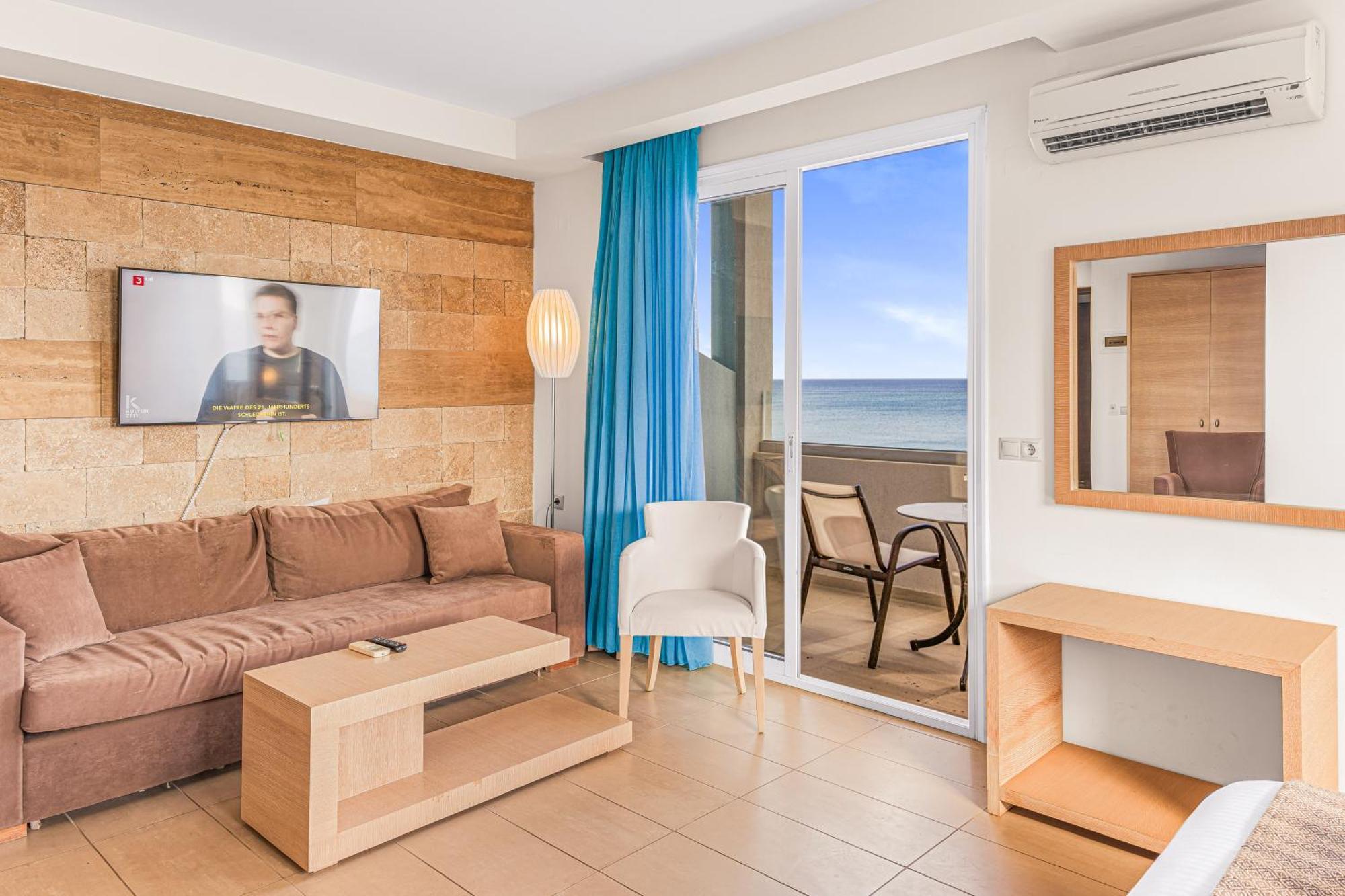 Glaros Beach Hotel Khersónisos Eksteriør bilde