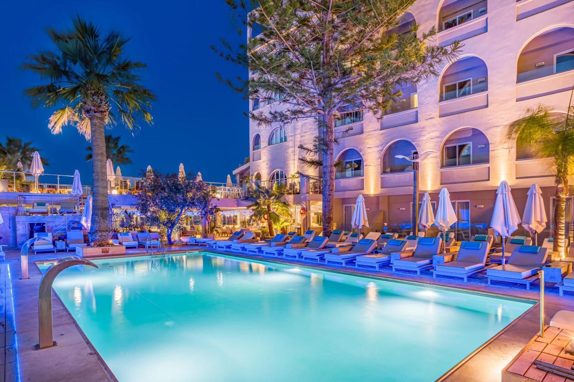 Glaros Beach Hotel Khersónisos Eksteriør bilde