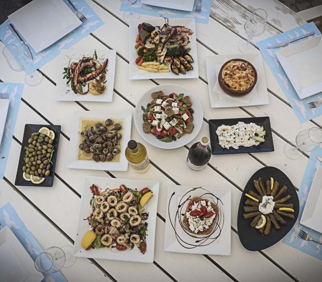 Glaros Beach Hotel Khersónisos Eksteriør bilde
